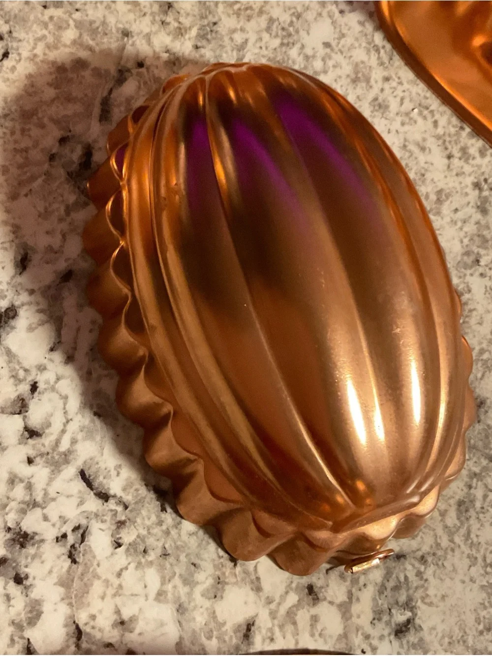 Copper-Colored Decorative Baking Molds Set - Home Kitchen